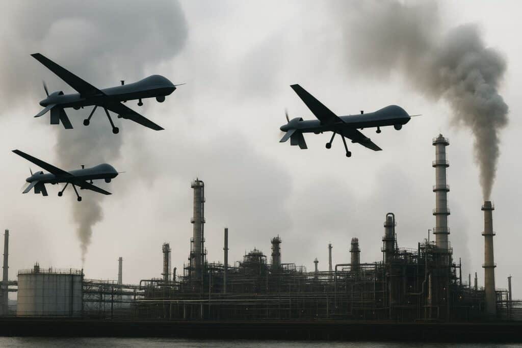 Ataques de Drones Ameaçam Reduzir Oferta de Petróleo Russo
