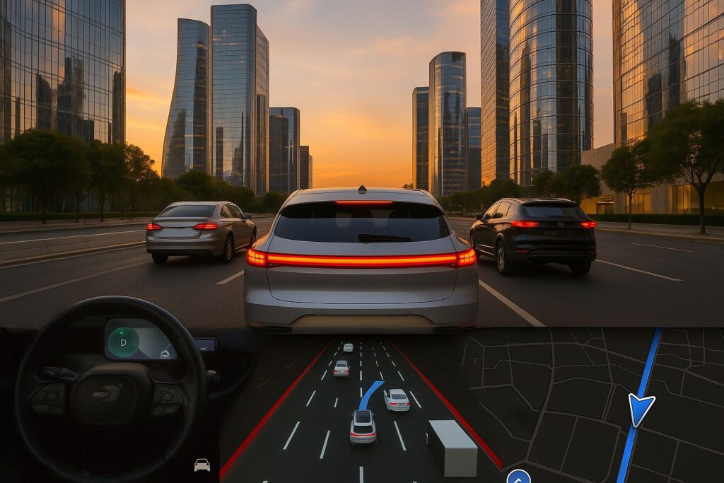 Tecnologia Chinesa Avança Em Carros Com Direção Autônoma