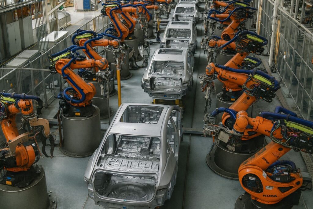 IA Revoluciona Indústria Automotiva e Produz Carros em 53 Segundos