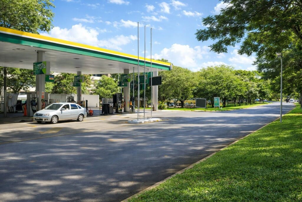 Posto Original 414 Sul: Economia e Abastecimento em Brasília
