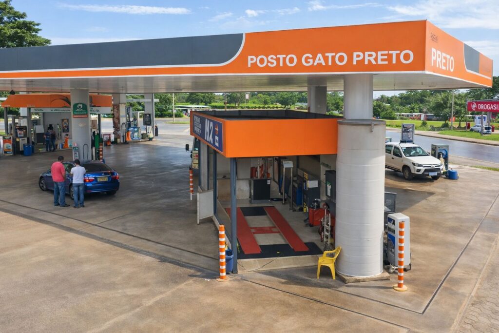 Posto Gato Preto: Economia no Abastecimento em Goiânia