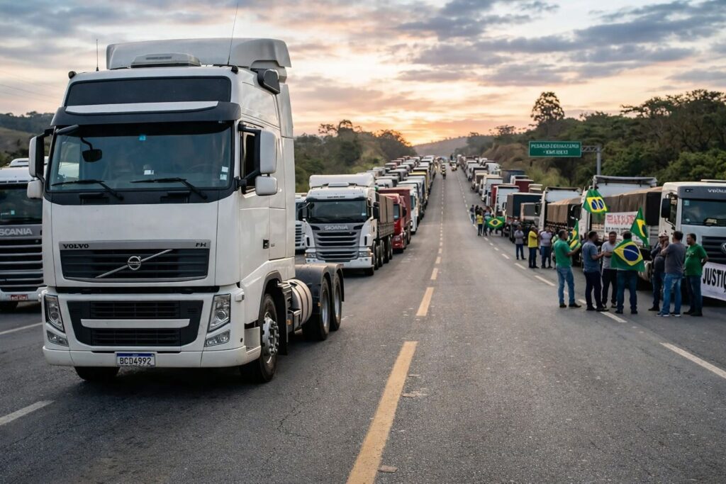 Alta do Diesel e a Ameaça de Greve dos Caminhoneiros