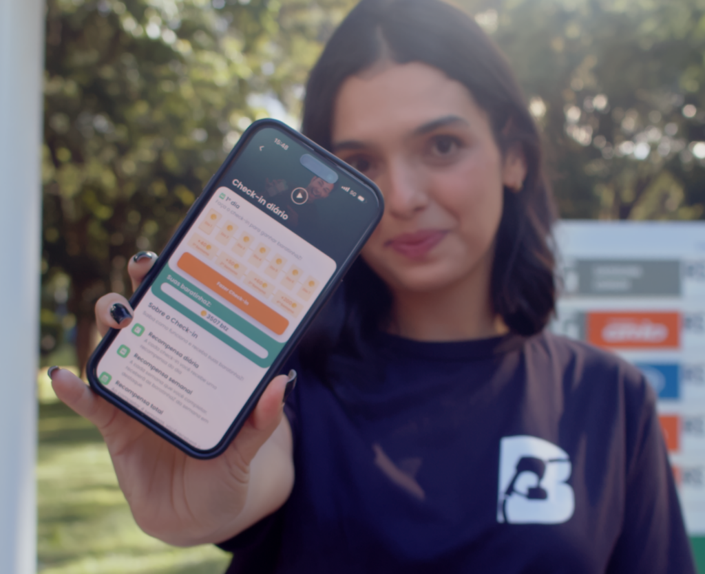 Economize no abastecimento todos os dias com o check-in diário