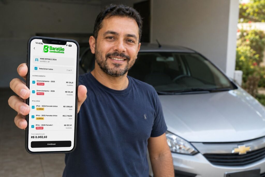Débitos do Carro Te Travando? Parcele Tudo Pelo App Baratão