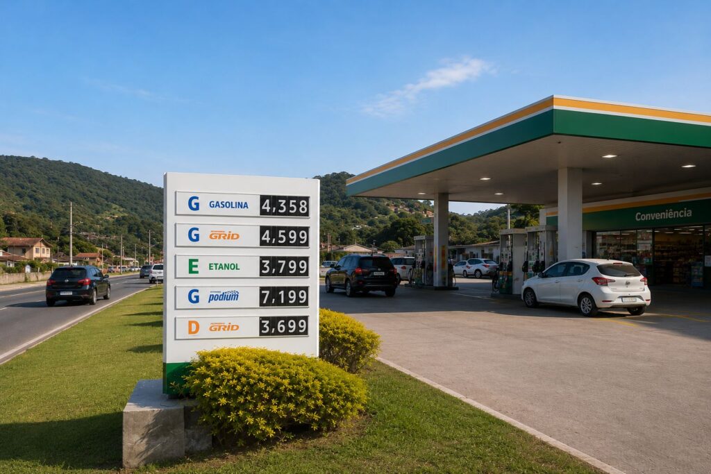 Gasolina Cai, Mas Diesel Sobe: Entenda o Motivo