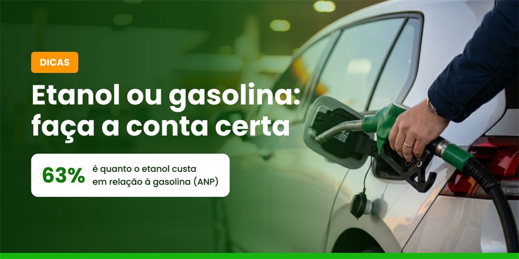 Etanol ou gasolina: como fazer a conta certa hoje