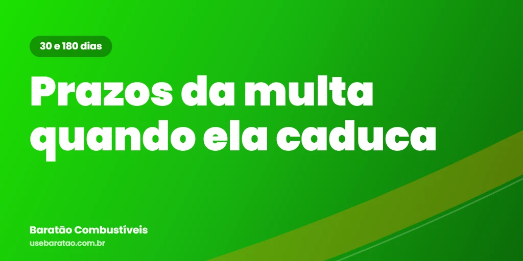 Prazos da multa: quando ela caduca