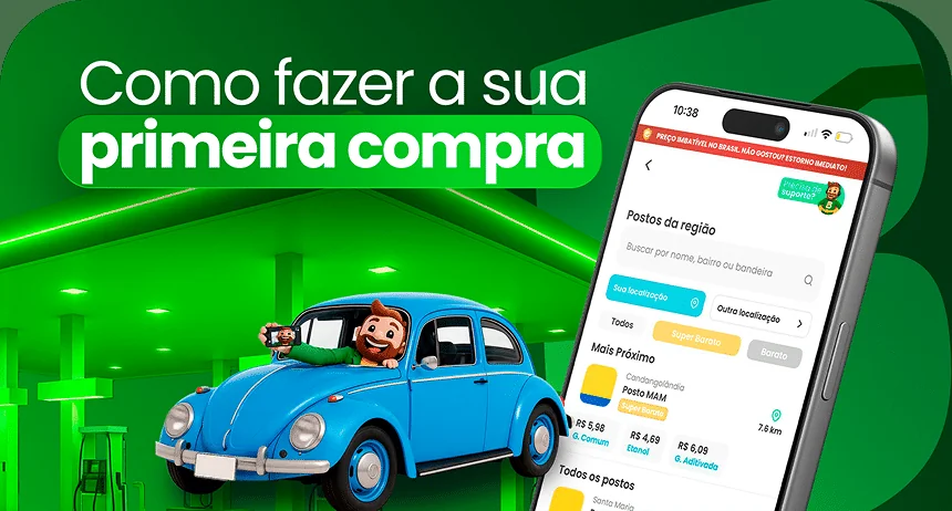 Como fazer a sua primeira compra