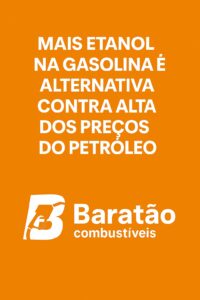 Brasil aumenta etanol na gasolina para enfrentar a crise do petróleo – mistura de 30% promete combustível mais barato
